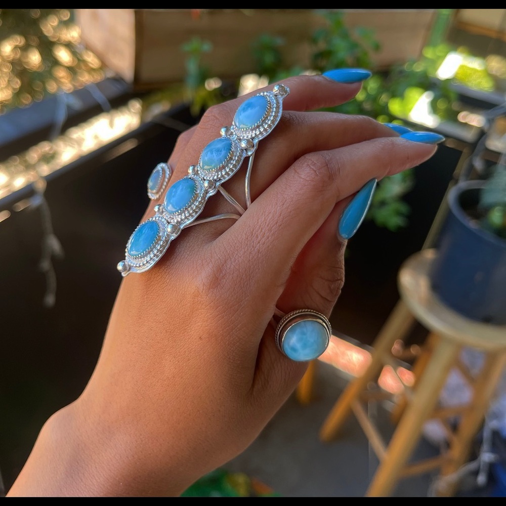 Larimar Ring - image 4